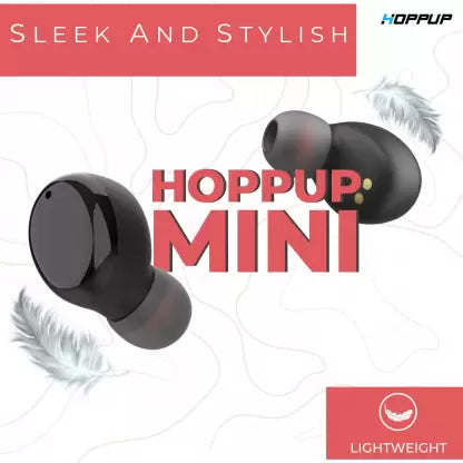 HOPPUP MINI Bluetooth Headset (Red, True Wireless) HOPPUP MINI Bluetooth Headset (Red, True Wireless)